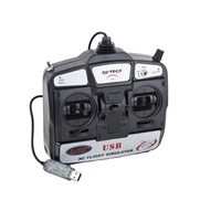 Simulateur de vol FMS REMOTE 6CH Rc Simulator 3D pour hélicoptère et avion RC