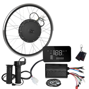 Popular 48V 3000W Kit de conversión de bicicleta eléctrica 26*1,95 Tamaño de caída 135mm con NUEVA pantalla Velocidad rápida - Product Image 3