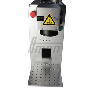 Machine de gravure et de marquage laser à fibre portable 20W 30W de table pour métal, compatible AI/DWG, refroidie par air - Product Image 3