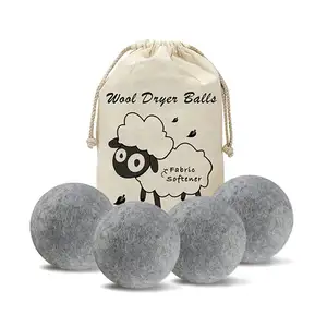 Best Selling Products 2023 New Trending in Organic Wool Dryer Balls for Laundry Washing Machine