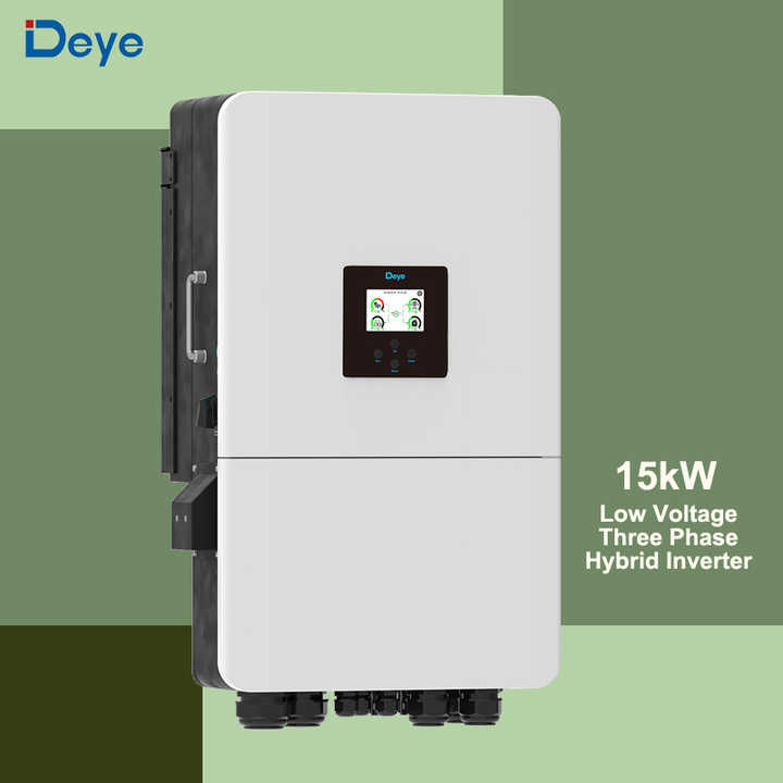 Deye SUN-15K-SG05LP3-EU-SM2 15kW Three-Phase LV Hybrid Inverter for ...