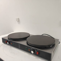 Prix usine Portable 50Cm Crêpe Automatique Faisant La Machine Double Professionnel Mini Crêpière Injera