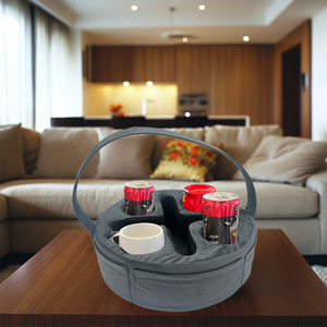 Custom <strong>Sofa</strong> Legs Cup Holder Pillow Portable Anti-Bacteria Washable Couch <strong>Caddy</strong> - Product Image 1