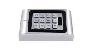 Kiểm soát truy cập sinh trắc học một bàn phím tiếp sức Wiegand 26 ~ 37bits kim loại độc lập cho khóa cửa đơn <span class=keywords><strong>125Khz</strong></span> 13.56MHz - Product Image 4