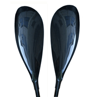Lame de pagaie en plastique et aluminium, en Fiber de carbone, 1 pièce, 3K, pour Kayak, rames, planche de surf, bateaux de pêche, usine, OEM