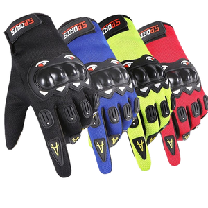 Guantes de Ciclismo de Montaña de Invierno con Logotipo Personalizado al por Mayor, Guantes de Cuero Unisex Transpirables de Dedo Completo - Product Image 1