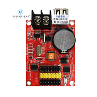Tarjeta de Control de Pantalla LED de Color Único y Doble HD-U60 de Alta Calidad con Software HD2016 para Disco U
