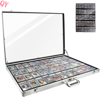 Y Y grande vitrine aluminium cartes boîte verrouillable pour cartes sport TCG bijoux collection
