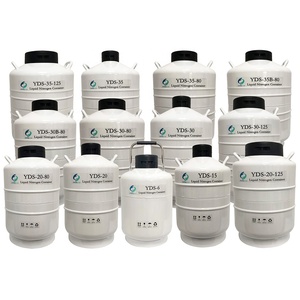 Récipients d'azote liquide à col large pour la conservation d'échantillons biologiques 30 litres 125mm YDS30-125 réservoir d'azote liquide - Product Image 2