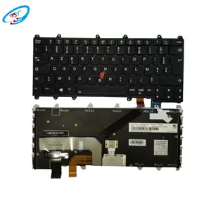Nouveau clavier d'ordinateur portable en gros d'usine pour Le novo Thin kpad Yoga 260 370 X380 Yoga260s US RU UK SP GR PO FR avec rétro-éclairage
