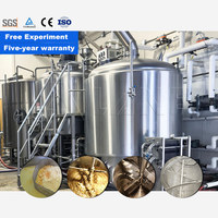 Cuve de mélange chimique LANE en acier inoxydable avec agitateur à double enveloppe, équipement de traitement chimique pour usine