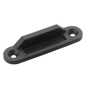 Serrure de tiroir en plastique, plaque de verrouillage en forme de L, sans clé, design minimaliste, installation facile, quincaillerie pour meubles - Product Image 3