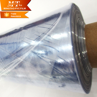 Film étirable transparent en PVC souple de qualité supérieure, non collant, imprimable, résistant à l'humidité, moulé par soufflage, fabriqué à Foshan