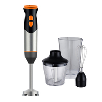 Mixeur Plongeant Électrique 800W à Vitesse Variable avec Moteur en Cuivre Pur et Récipient en Plastique pour Usage Domestique et Hôtelier