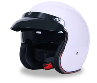 ZoomLon Usine En Gros Open Face Rétro Casque De Moto ABS Personnalisable Évacuation De L'humidité Riding Gear Casque Support OEM ODM