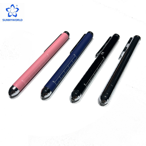 <span class=keywords><strong>Mini</strong></span> Hợp kim nhôm bút màu vàng trắng ánh sáng y tá LED Penlight tái sử dụng học sinh đo xách tay <span class=keywords><strong>mini</strong></span> Đèn pin kiểm tra - Product Image 1