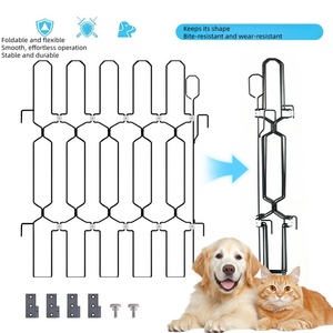 USMILEPET Bestseller Recinto per Animali Domestici in Metallo, Cancello Pieghevole per Interni ed Esterni, Previene la Fuga di Cani e Gatti - Product Image 4