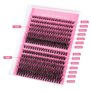 DIY Mix Clusters <span class=keywords><strong>Kit</strong></span> Lash Bond et Seal and Remover Accessoires Auto-Greffe <span class=keywords><strong>Cils</strong></span> à la Maison Cluster Lashes <span class=keywords><strong>Kit</strong></span> Faux <span class=keywords><strong>Cils</strong></span> - Product Image 3