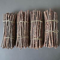 Ensemble de 4 jouets pour perroquets, jouets pour oiseaux de compagnie, accessoires pour cage à oiseaux, branches d'arbre, perchoirs en bois d'ash chinois