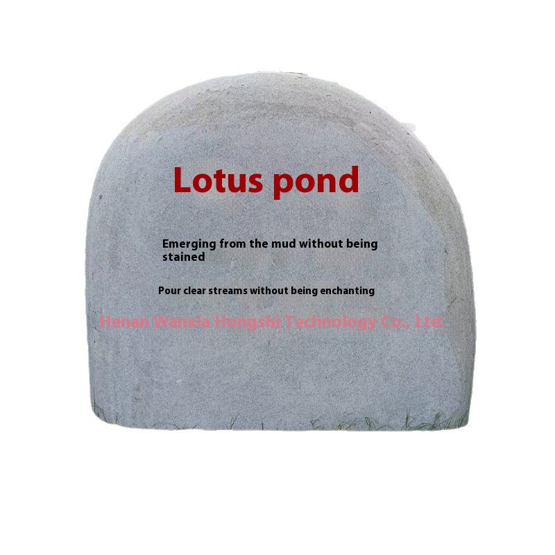 Large Granite Landscape Stone for Outdoor Decor Natural Stone Carving Company School Park House Sign Stone Sculptures