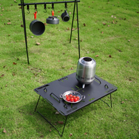 Nouveau design Table de camping tactique portable DIY Table pliante de pique-nique en plein air en métal