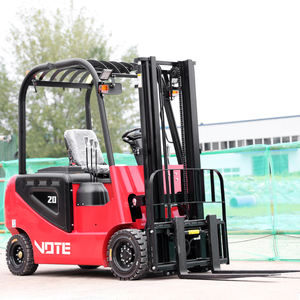 Montacargas Eléctrico de 3 Toneladas, Montacargas con Neumáticos Sólidos, Desplazador Lateral, Posicionador de Horquillas, Mástil Tríplex de 6 m, Contenedor, Todoterreno - Product Image 6