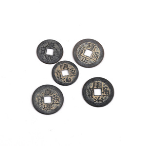 Antique Black <b>Copper</b> <b>Coins</b> Shunzhi Kangxi Qianlong Yongzheng Thickened Style For DIY Jewelry Accessories Gift Collectible - Product Image 4