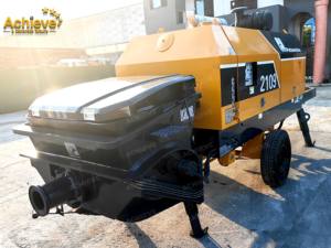 ACHIEVE BSA2109H-D 200kwディーゼルミニトレーラーショットクリートモーターコンクリートポンプ2014プトマイザー水瓶座インクライン圧力15mベアリング - Product Image 3