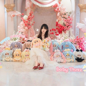 100% Official Genuine Baby Three Lily Rabbit Town Gen 5 400% Series Big Dolls Vinyl Face Home Decorations for Collectibles Toys - Product Image 3