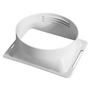 Kit d'adaptateur de fenêtre de coupleur de tuyau d'échappement AC <span class=keywords><strong>Portable</strong></span> carré à rond de 5.9 "pour accessoire de Ventilation de maison de climatiseur Mobile - Product Image 1