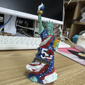 Sculptures d'art en gros : <span class=keywords><strong>Statue</strong></span> de la Liberté en résine, modèle du 250e anniversaire américain, pour souvenirs et cadeaux - Product Image 4