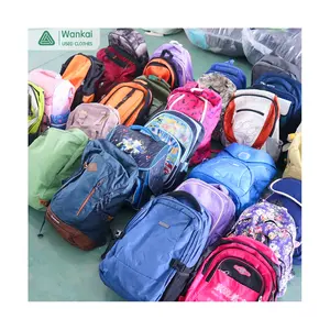 CwanCkai New Arrival Stock Bag Used Kids School Bags Bales Second Hand School Bags For Boy And Girls