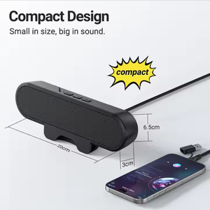 ลำโพงมินิ USB สำหรับคอมพิวเตอร์ในร่มอเนกประสงค์ เสียงดัง คุณภาพดี ขายส่ง - Product Image 5
