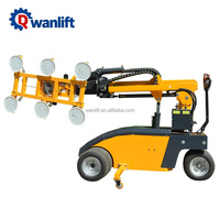 Robot chariot de vitrage de construction Wanlift à télécommande, force d'aspiration 1000N, capacité de charge 200-1000kg, hauteur de levage 4-5m