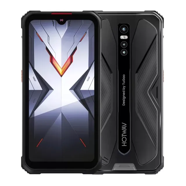 Hotwav Cyber 9 Pro 4G Rugged Smartphone Helio Octa Core 6.3" 8GB + 128GB 7500mAh Mobile Phone 48MP Rear Camera 450NITS Cellphone