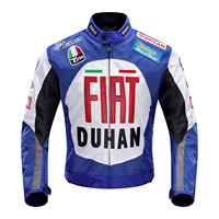 Veste en cuir de moto de qualité supérieure en gros de Duhan, dernier design personnalisé pour les vêtements de course automobile et de moto avec service OEM