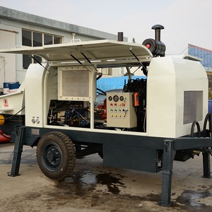 Pompa beton mikro Howo dengan pompa beton pompa beton Hopper - Product Image 2