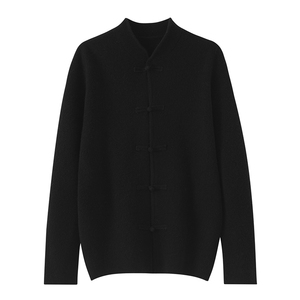 <span class=keywords><strong>Cardigan</strong></span> in <span class=keywords><strong>lana</strong></span> 100% Casual Chic Ultra-caldo da donna con un <span class=keywords><strong>Cardigan</strong></span> in <span class=keywords><strong>lana</strong></span> pesante e spesso a strati d'aria - Product Image 2
