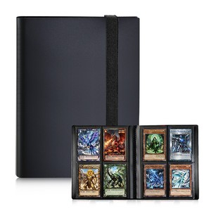 Raccoglitore per Carte Collezionabili in Plastica a 4 Tasche con Elastico per Carte da Gioco, Album da 160 Carte a 4 Tasche per Collezionisti - Product Image 5