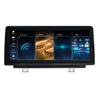 Pantalla para Auto de 10.25 Pulgadas con Sistema Linux, Carplay, WIFI, BT, GPS, Multimedia para BMW F20 F30, Reproductor de DVD para Auto