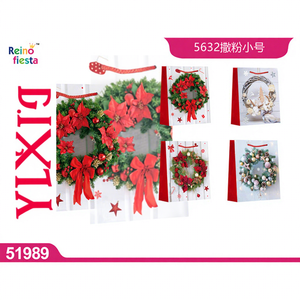 Guirnalda Festiva de Plástico Pequeña para Decoración Navideña de Puertas, Diseño de China para Celebraciones Festivas - Product Image 1