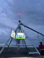 Máquina de Riego por Pivote Central Móvil con Posicionamiento GPS, Gestión Automática de Riego Agrícola
