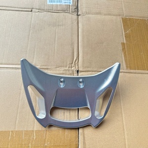 อุปกรณ์ตกแต่งรถมอเตอร์ไซค์, ปีกหลังอะลูมิเนียม CNC, เหมาะสำหรับ <span class=keywords><strong>Vespa</strong></span> <span class=keywords><strong>150</strong></span>/300 ปีกหลังดัดแปลงพร้อมแฮนด์จับ, ปลอกแฮนด์มอเตอร์ไซค์ - Product Image 4