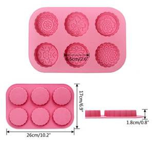 Cetakan Kue Bulan Kustom Silikon Nampan Kue Bulan Kualitas Makanan Tidak Lengket - Product Image 4