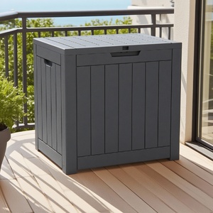 Durable <strong>Stackable</strong> Storage <strong>Bins</strong> with Lids, Tool Box on Wheels &amp; Blanket Box for Home/Office Organization - Product Image 1