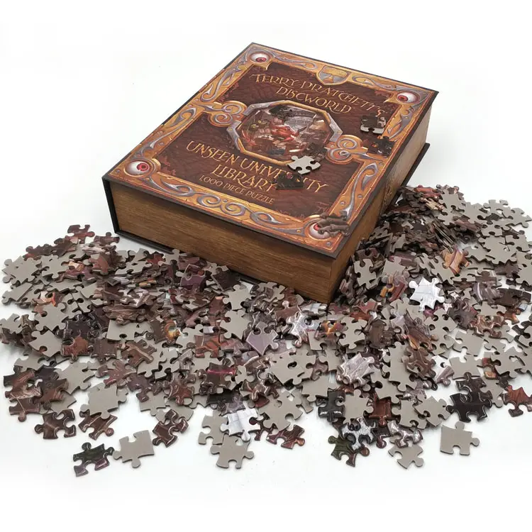 Erwachsene 1000 Stück Puzzle magnetische Schachtel individuell