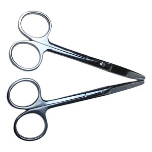 Bệnh Viện Phẫu Thuật sử dụng xách tay thép không gỉ độ sắc nét răng cưa forceps <span class=keywords><strong>Sharp</strong></span> khâu loại bỏ 14cm cong khâu kéo - Product Image 2