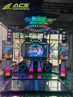 Machine de jeu d'arcade ACS Dance Battle, plateforme interactive de rythme, équipement de divertissement commercial pour lieux intérieurs