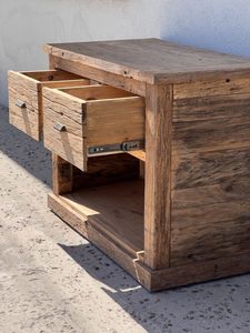 Gran oferta, mesa de centro de bajo precio, mesa de consola de madera reciclada hecha a mano Vintage con cajones, muebles de mesa de nuevo estilo - Product Image 3