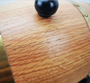 مخصص الصلبة البلوط خشبية برميل نبيذ ل ويسكي رم بوربون تيكيلا البيرة برميل خشبي للنبيذ - Product Image 6